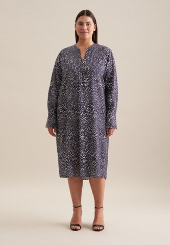 SEIDENSTICKER Kleid 'Schwarze Rose' in Blau