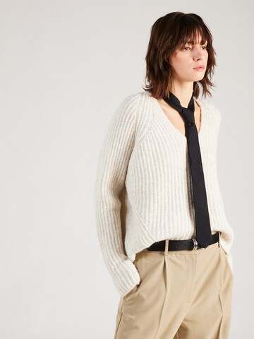 DRYKORN Pullover 'LYNETTE' in Weiß: Vorderseite