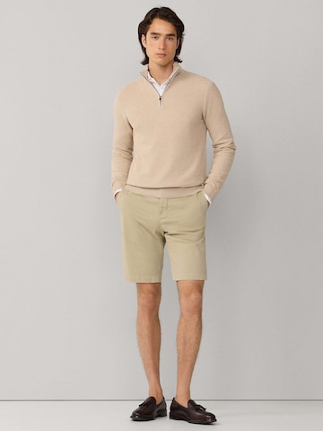 Hackett London Trui 'HONEYCOMB' in Beige