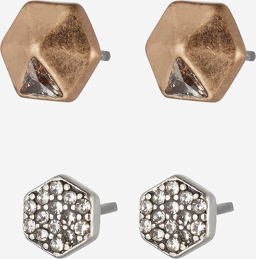 Boucles d'oreilles AllSaints en or : devant