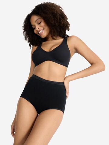 SLOGGI Slip 'Basic+' in Black: front