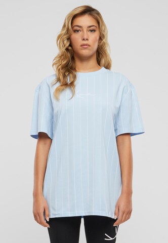 Maglietta di Karl Kani in blu: frontale