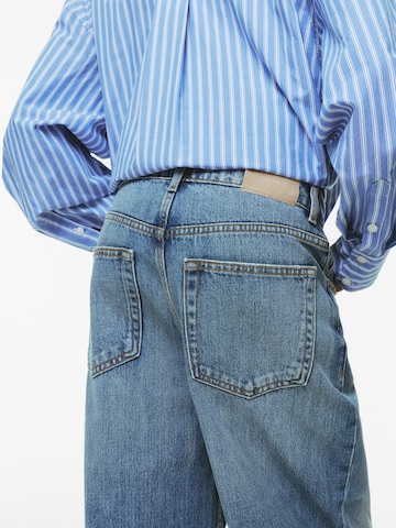 Baggy Jean Pull&Bear en bleu