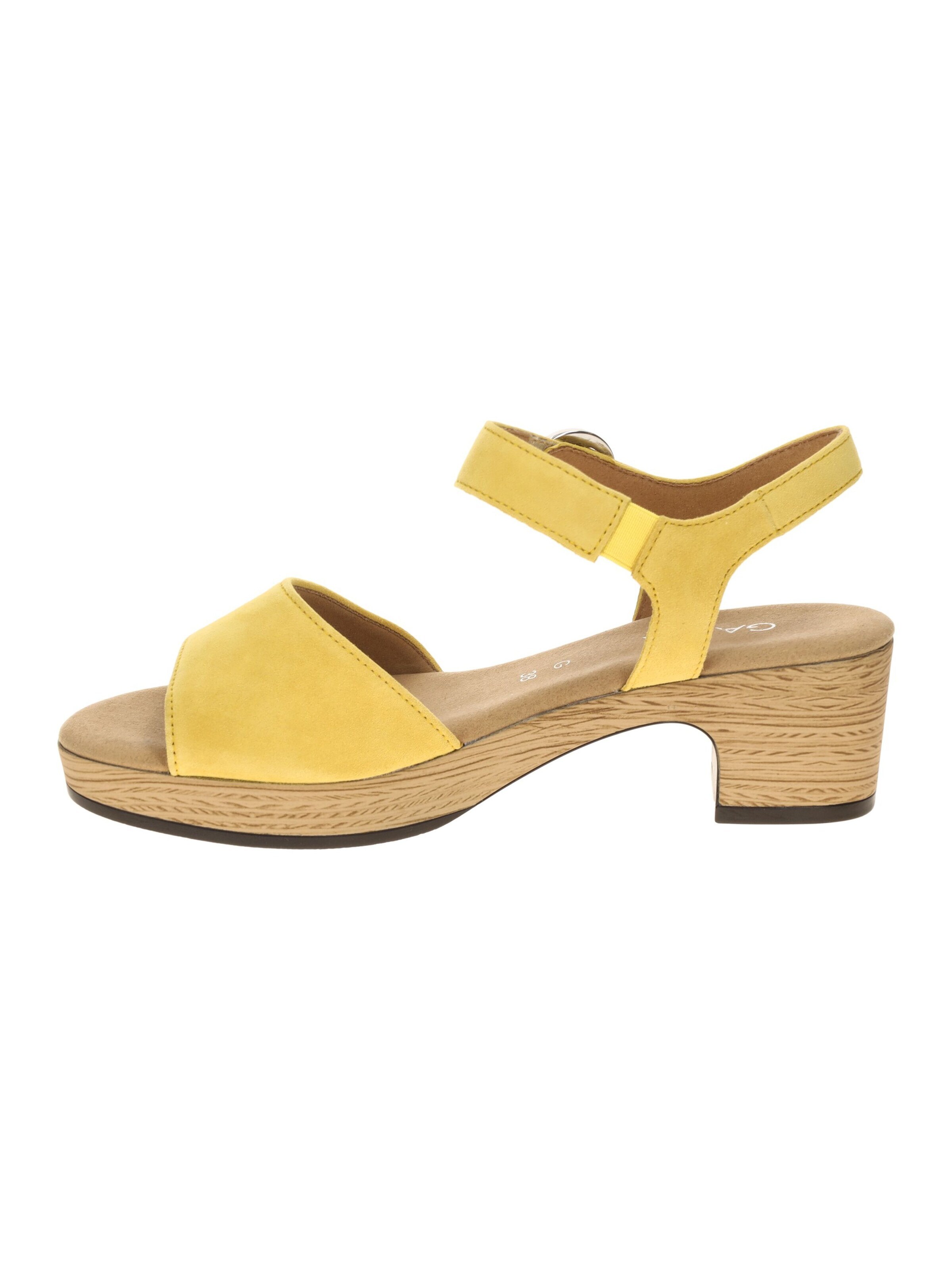 GABOR Sandals in Yellow