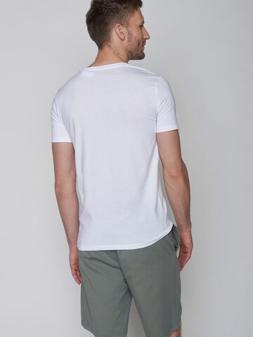 GREENBOMB Shirt 'Bike Storm' in White