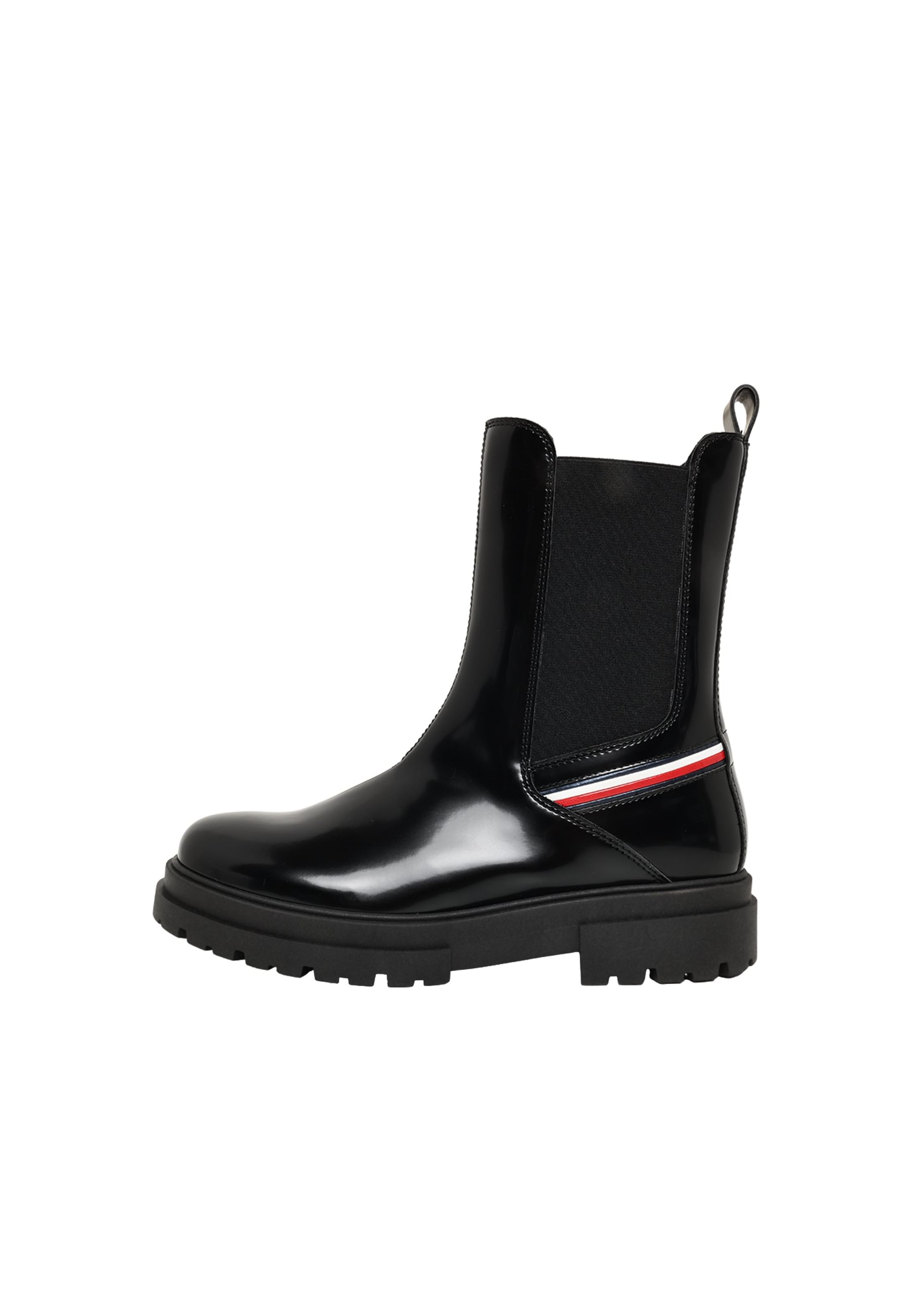 TOMMY HILFIGER Laarzen 'KESSY' in Zwart: voorkant