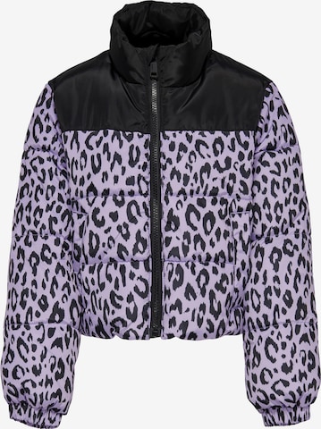 Veste mi-saison 'BECCA' KIDS ONLY en violet : devant