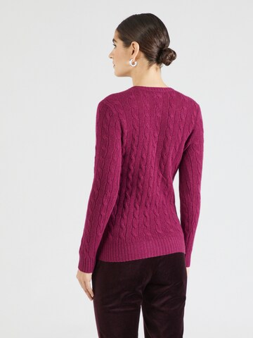 Polo Ralph Lauren Sweter 'KIMBERLY' w kolorze fioletowy