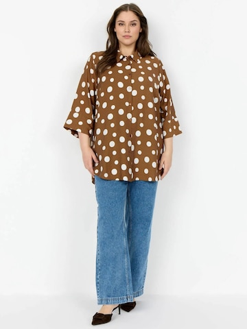 Wasabi Concept Shirt ' WA-CELIA 2 ' in Bruin