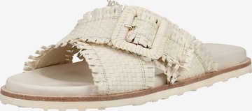 Mule MELVIN & HAMILTON en blanc : devant