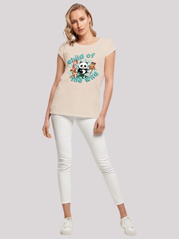 T-shirt 'Heroes of Childhood Tao Tao Child Of The Wild' F4NT4STIC en beige