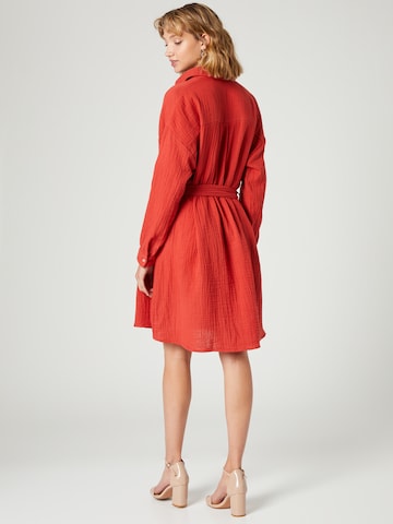 Guido Maria Kretschmer Women - Vestido camisero 'Marion' en rojo