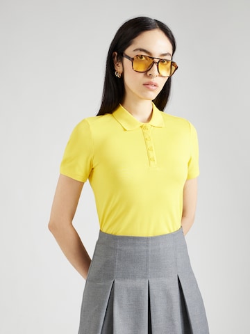 T-shirt ESPRIT en jaune : devant