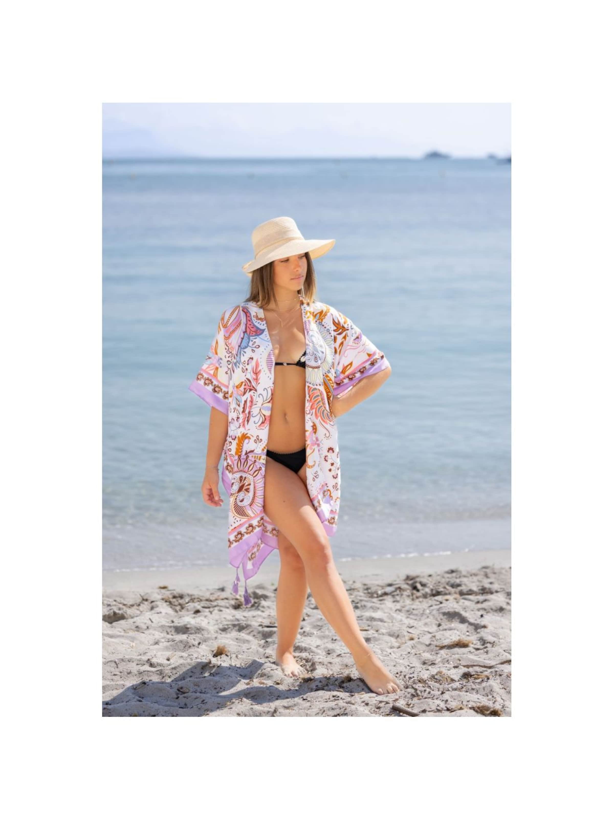 alberto cabale Strandkleid 'Tunique de Plage Cover Lysa'‌ in Pink
