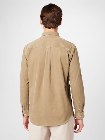 minimum Regular fit Button Up Shirt 'Walther' in Beige