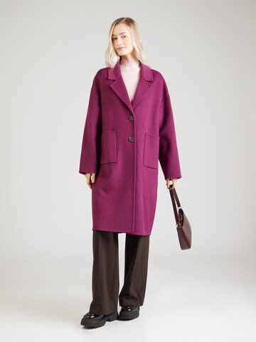 Manteau mi-saison UNITED COLORS OF BENETTON en violet : devant