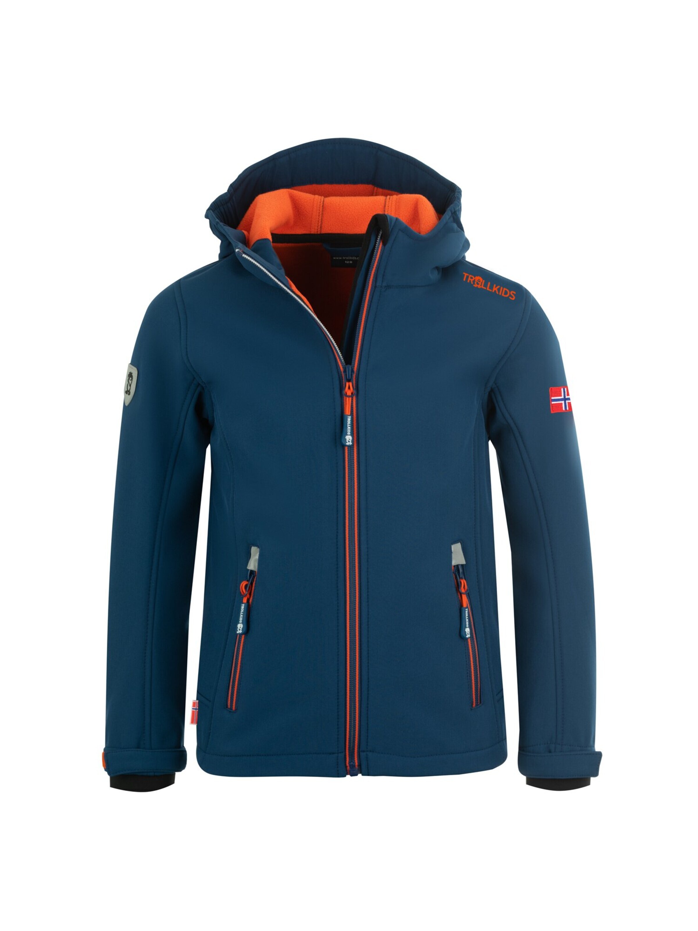 TROLLKIDS Outdoor jacket in Blue: front