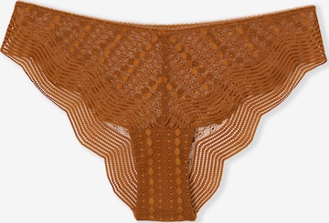 ETAM Slip in Braun: Vorderseite