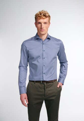 ETERNA Slim Fit hemd in Blau: predná strana