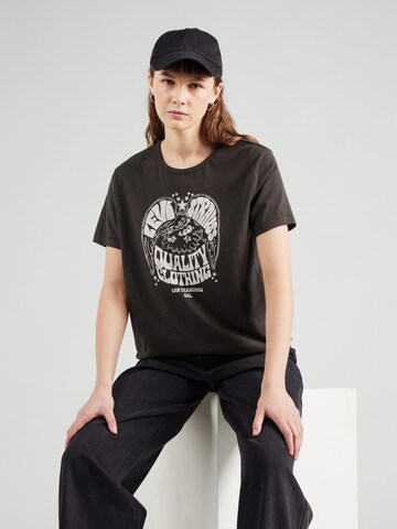 T-shirt 'ICONIC' LEVI'S ® en noir : devant