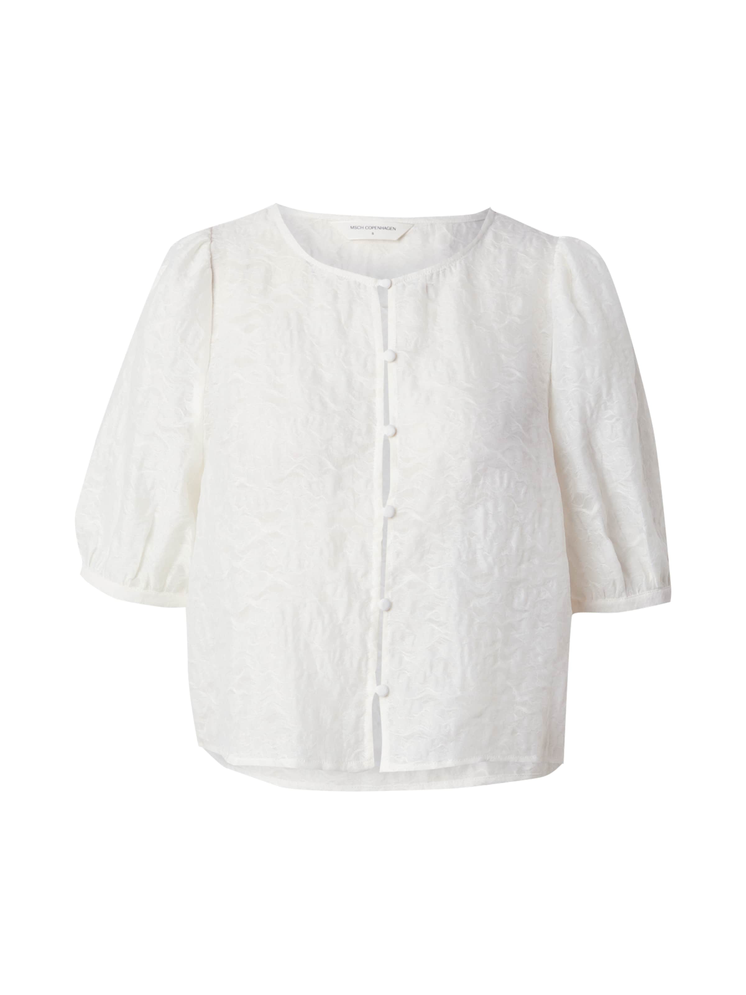 MSCH COPENHAGEN Μπλούζα 'Asteria' σε λευκό: μπροστά