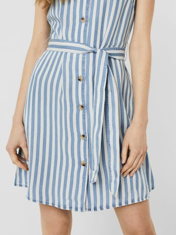 VERO MODA Shirt Dress in Blue