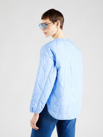 PIECES Between-Season Jacket 'STELLA' in Blue