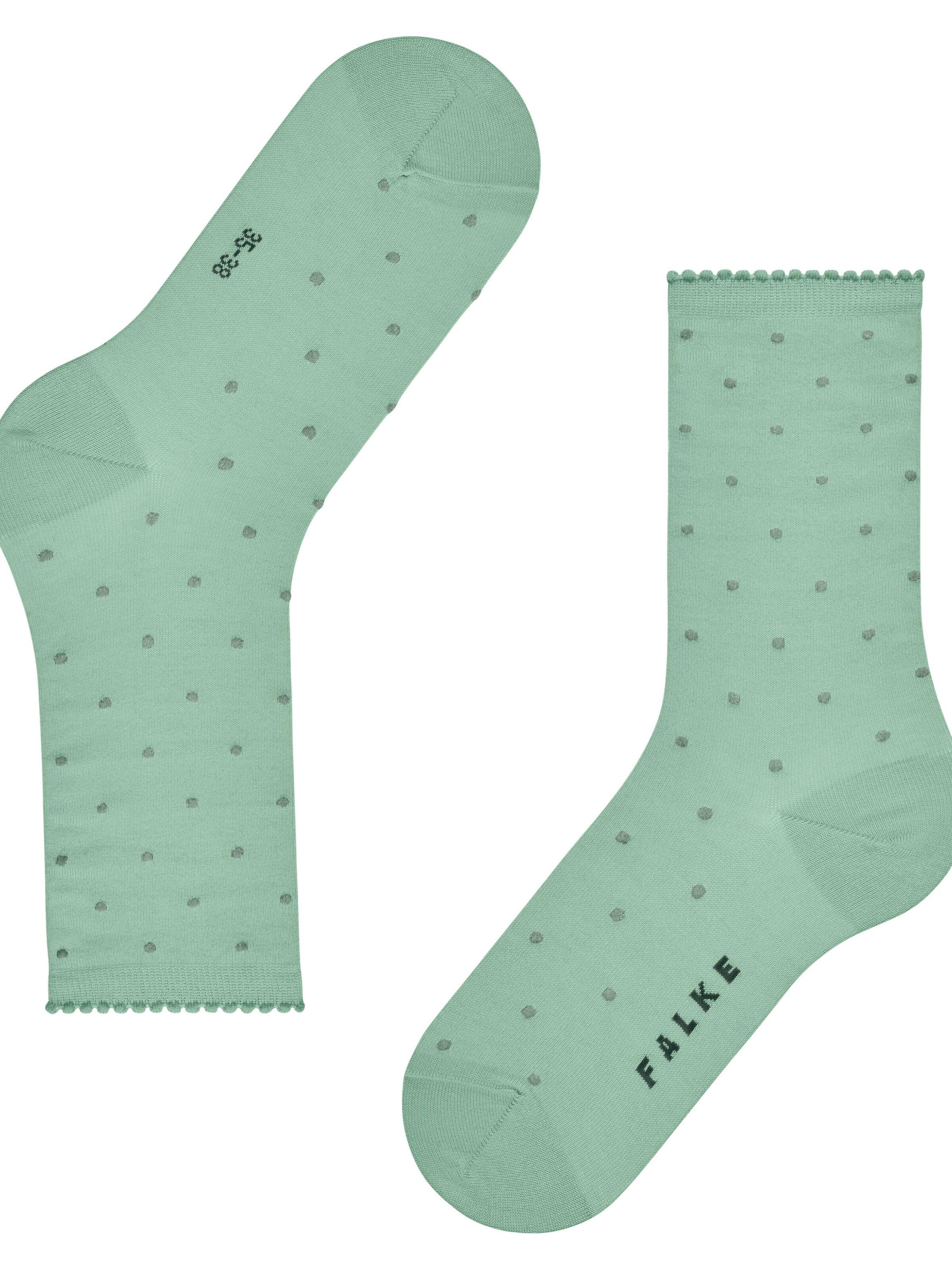 FALKE Socks 'Spike Dot' in Green