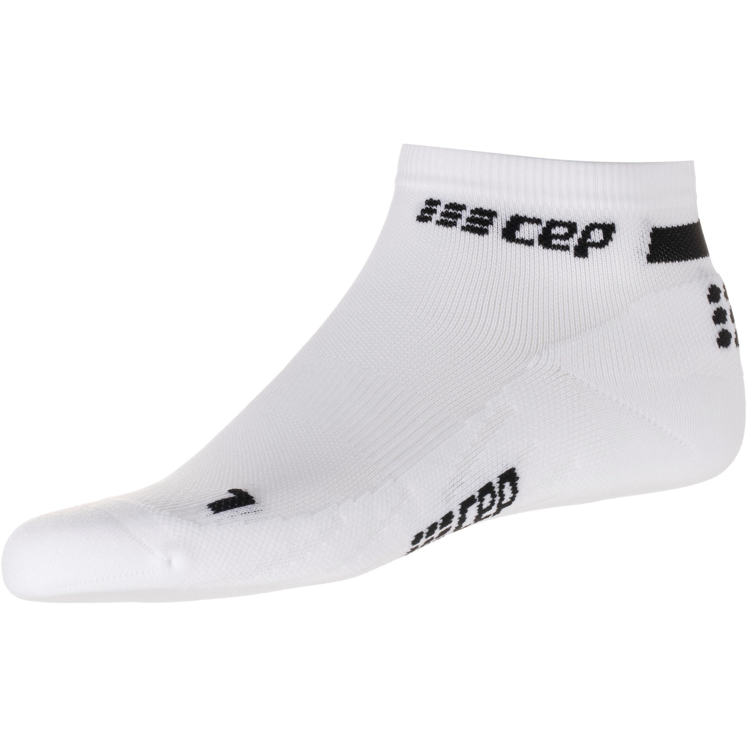 CEP Athletic Socks in White: front