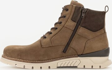 Pius Gabor Lace-Up Boots in Brown