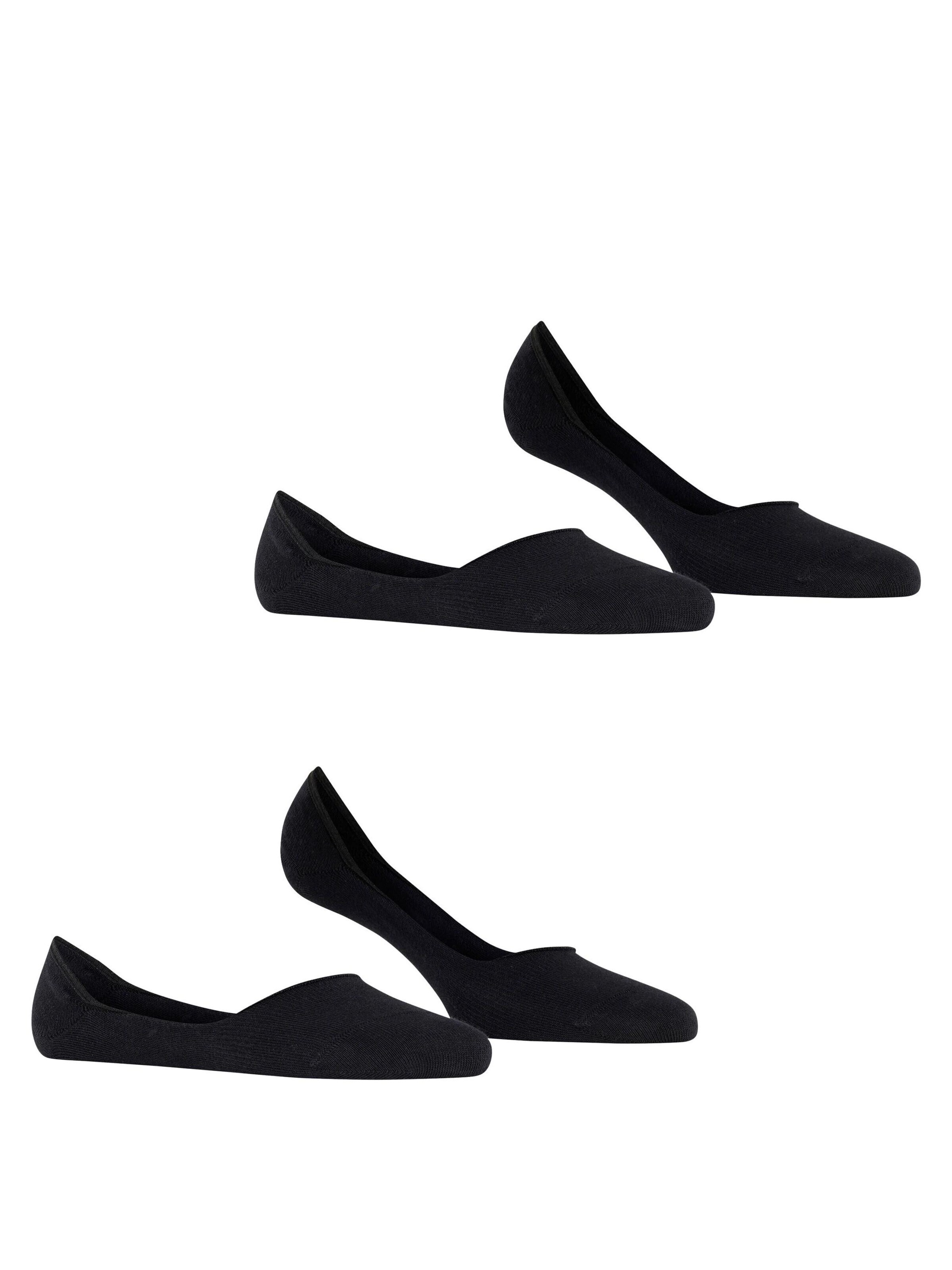 ESPRIT Socks 'Cotton 2-Pack' in Black