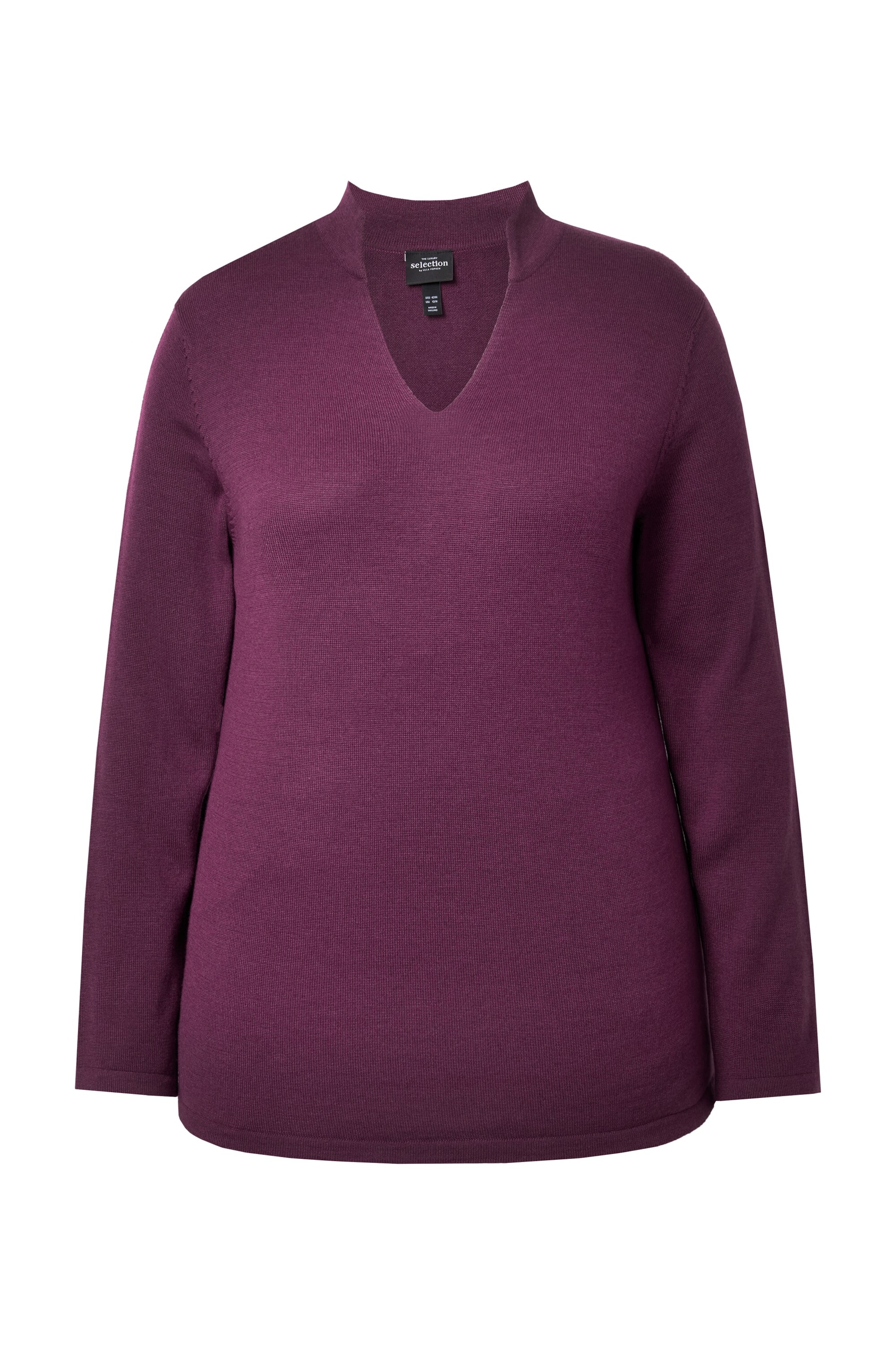 Ulla Popken Pullover in Lila: Vorderseite
