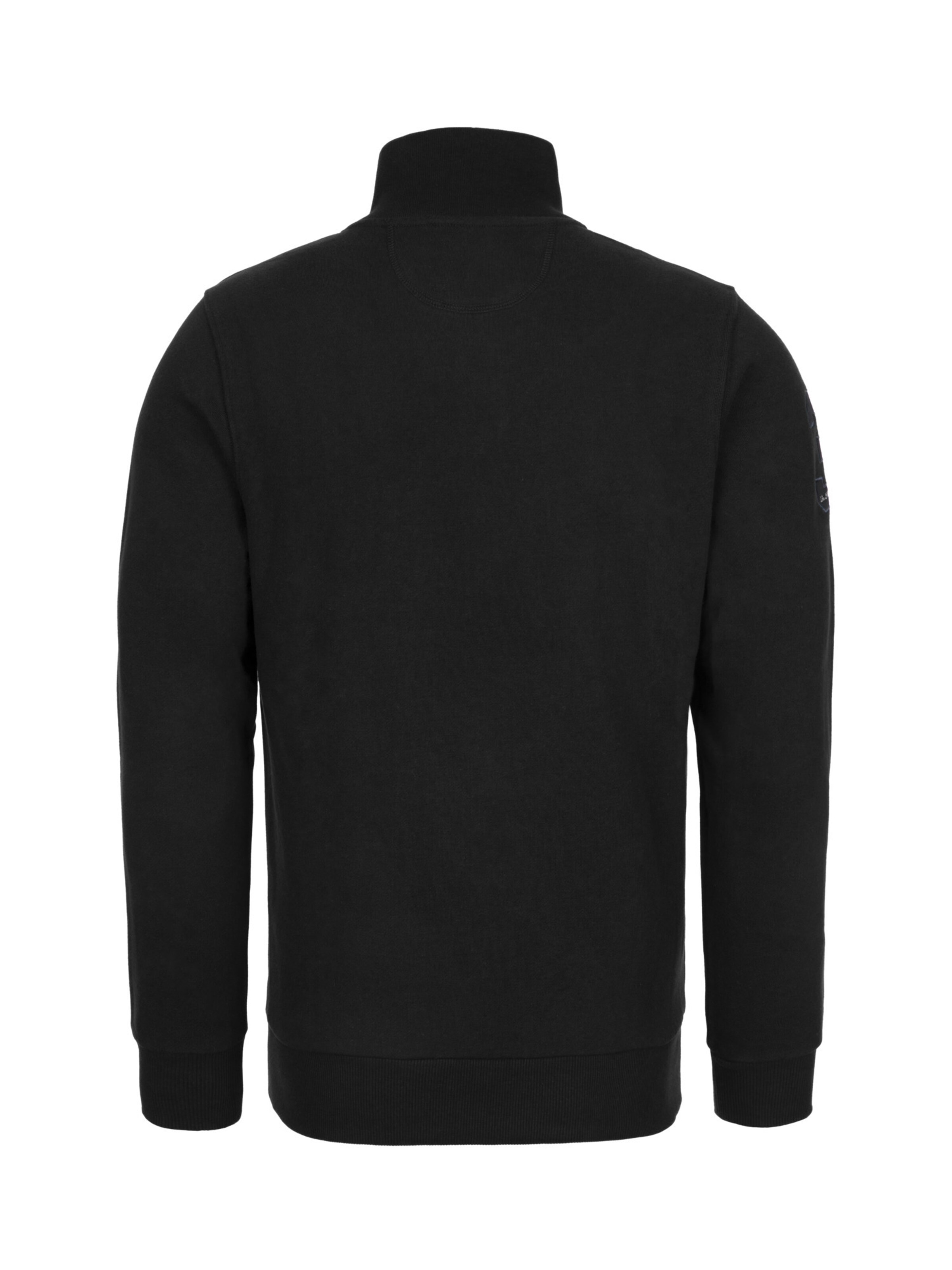 La Martina Sweatvest 'MBF301' in Zwart