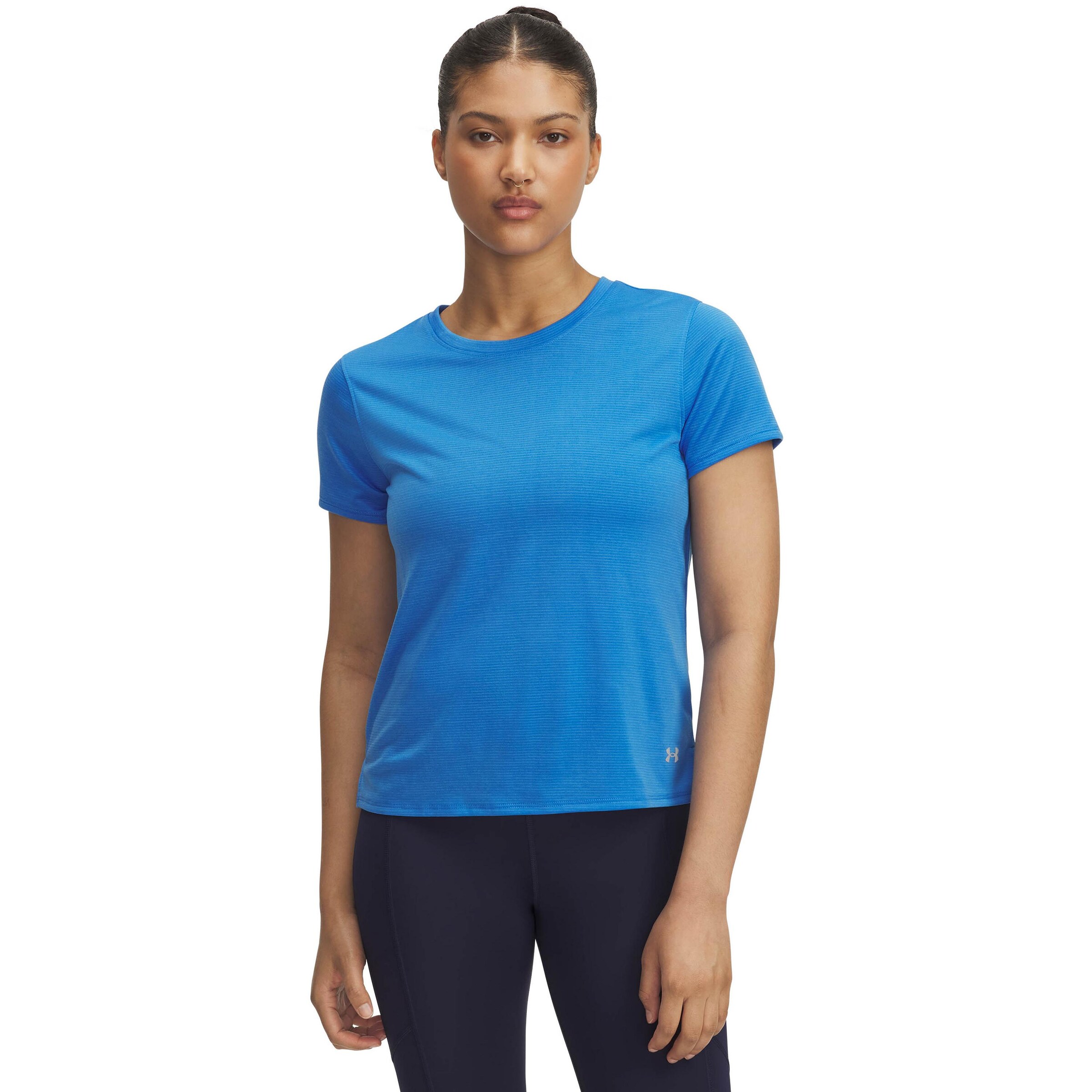 UNDER ARMOUR Performance Shirt 'Streaker' in Blue: front