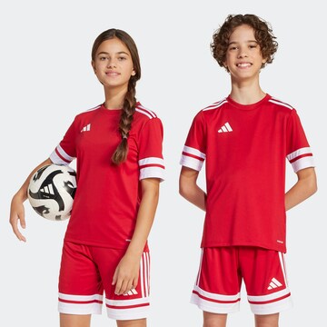 T-Shirt fonctionnel 'Squadra 25' ADIDAS PERFORMANCE en rouge : devant