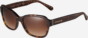 COACH Zonnebril '0HC8232' in Bruin: voorkant