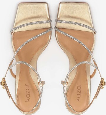 Kazar Sandals in Gold