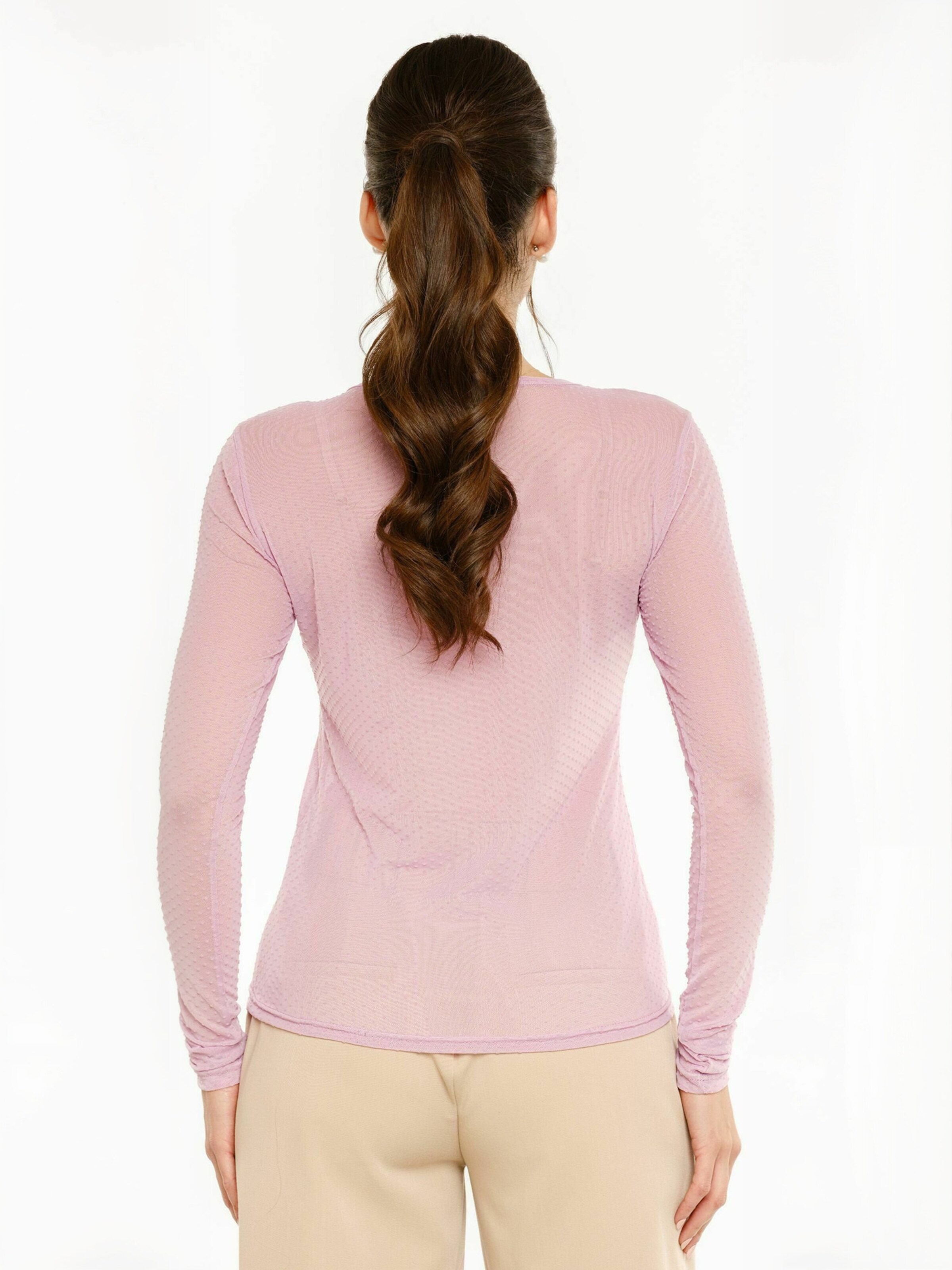 Liberte Essentiel Top ' MESH ' in Lila