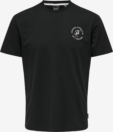 Only & Sons T-Shirt in Schwarz: predná strana