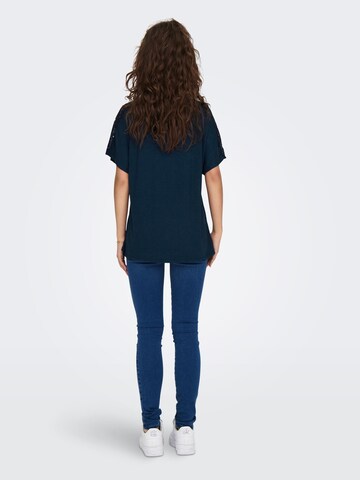 ONLY - Camiseta 'MOSTER' en azul