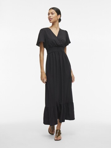 VILA Dress in Black: front