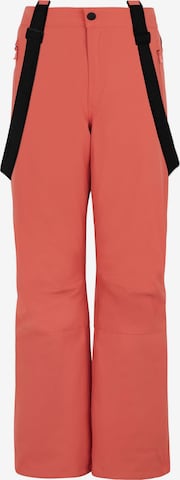 PROTEST Regular Workout Pants 'Sunny' in Red: front