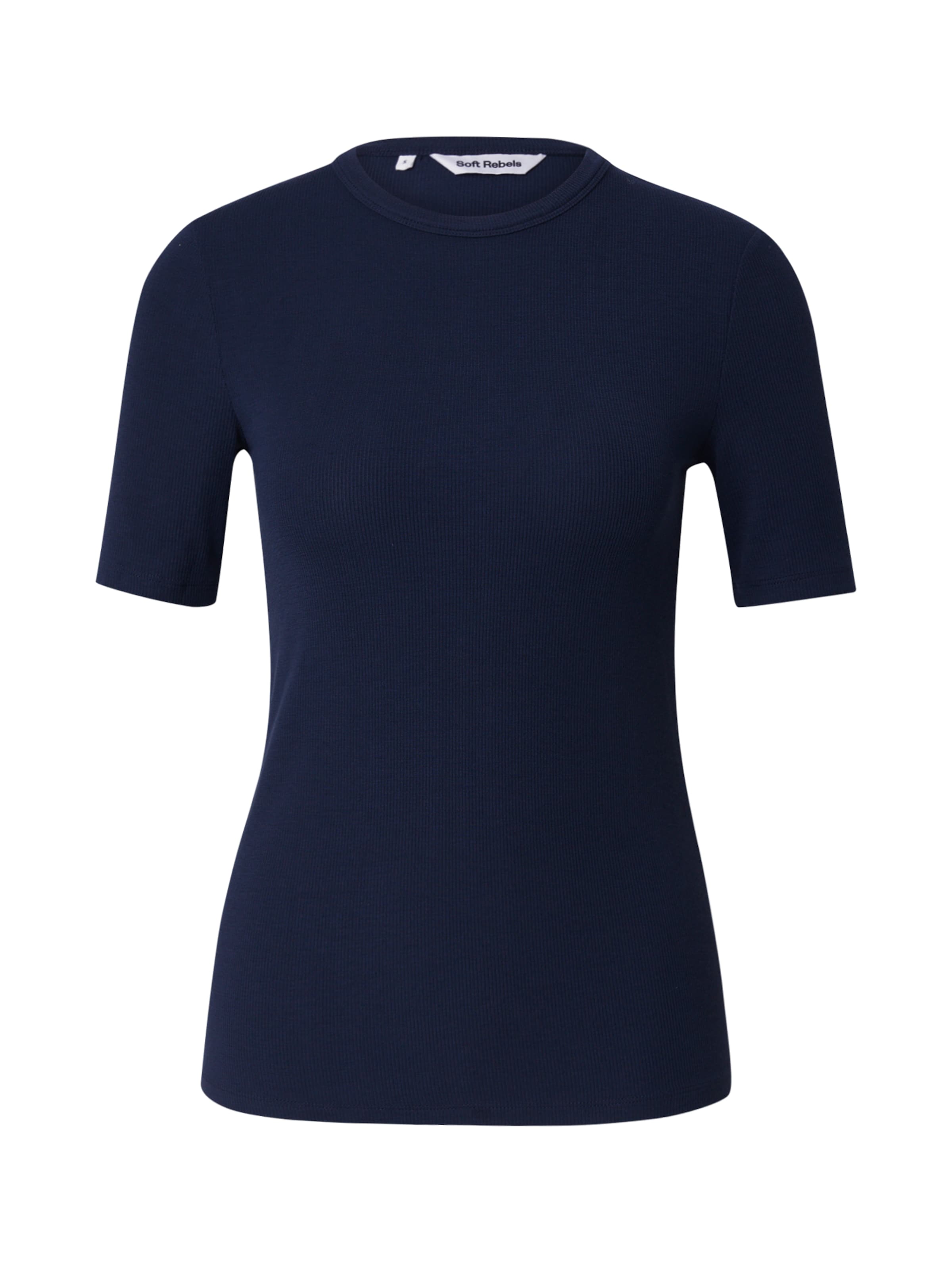 Soft Rebels Tričko 'Fenja' – modrá: přední strana