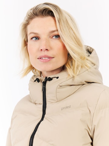 PROTEST Sportjacke 'PRTPreppy'‌ in Braun