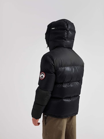 JACK1T Outdoorjas ' Expedition Parka Puffer ' in Zwart