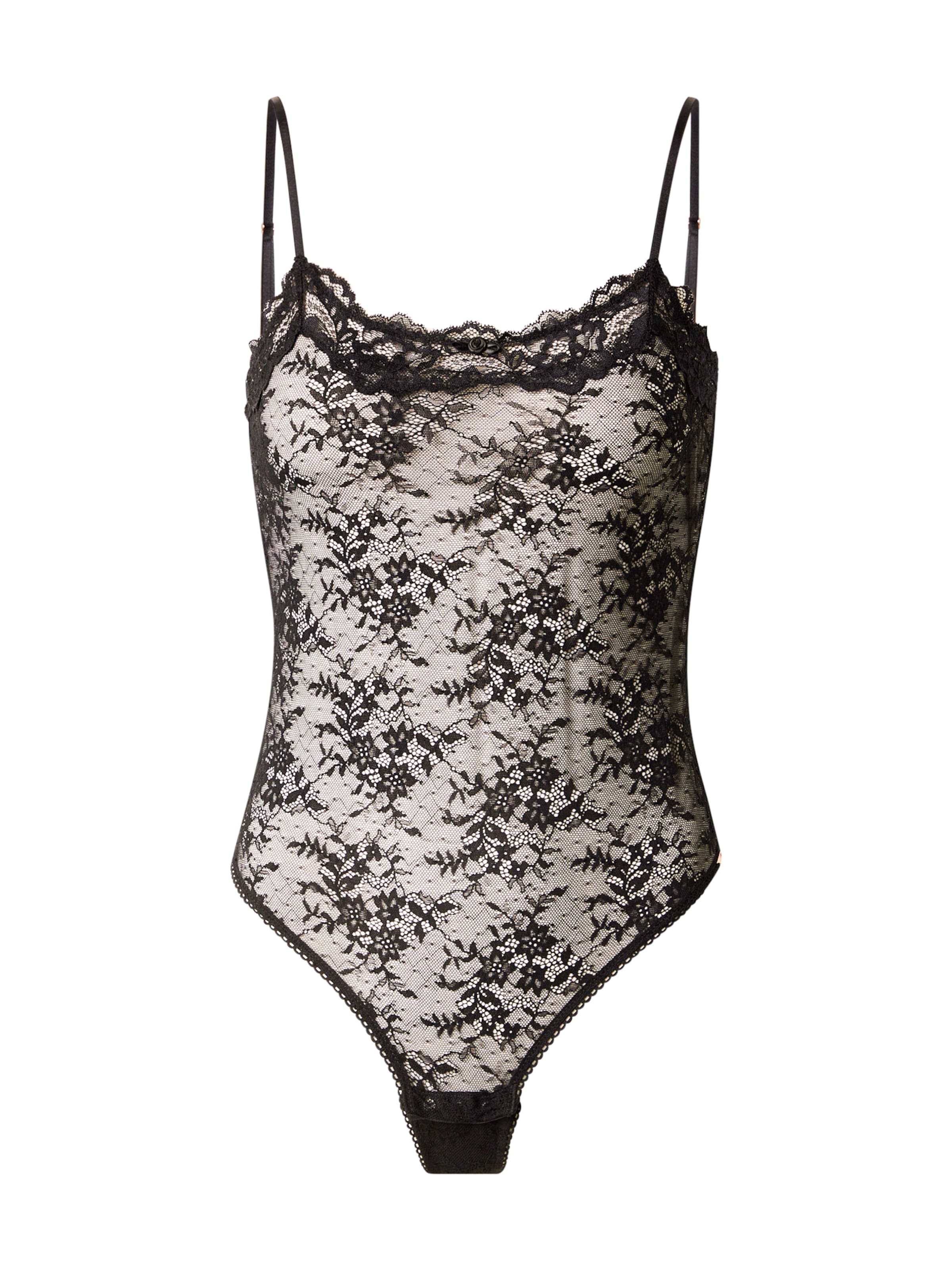 Dorina Bodysuit in Black: front