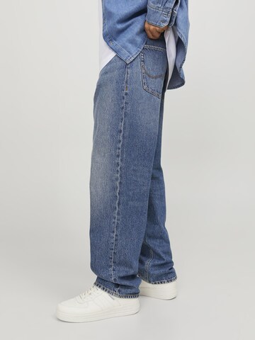 JACK & JONES Loosefit Jeans 'Eddie' in Blauw
