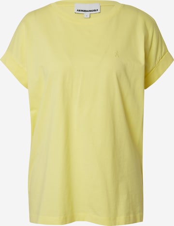 T-shirt 'IDA' ARMEDANGELS en jaune : devant