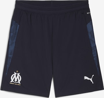 PUMA Regular Sportbroek 'Olympique de Marseille' in Blauw: voorkant