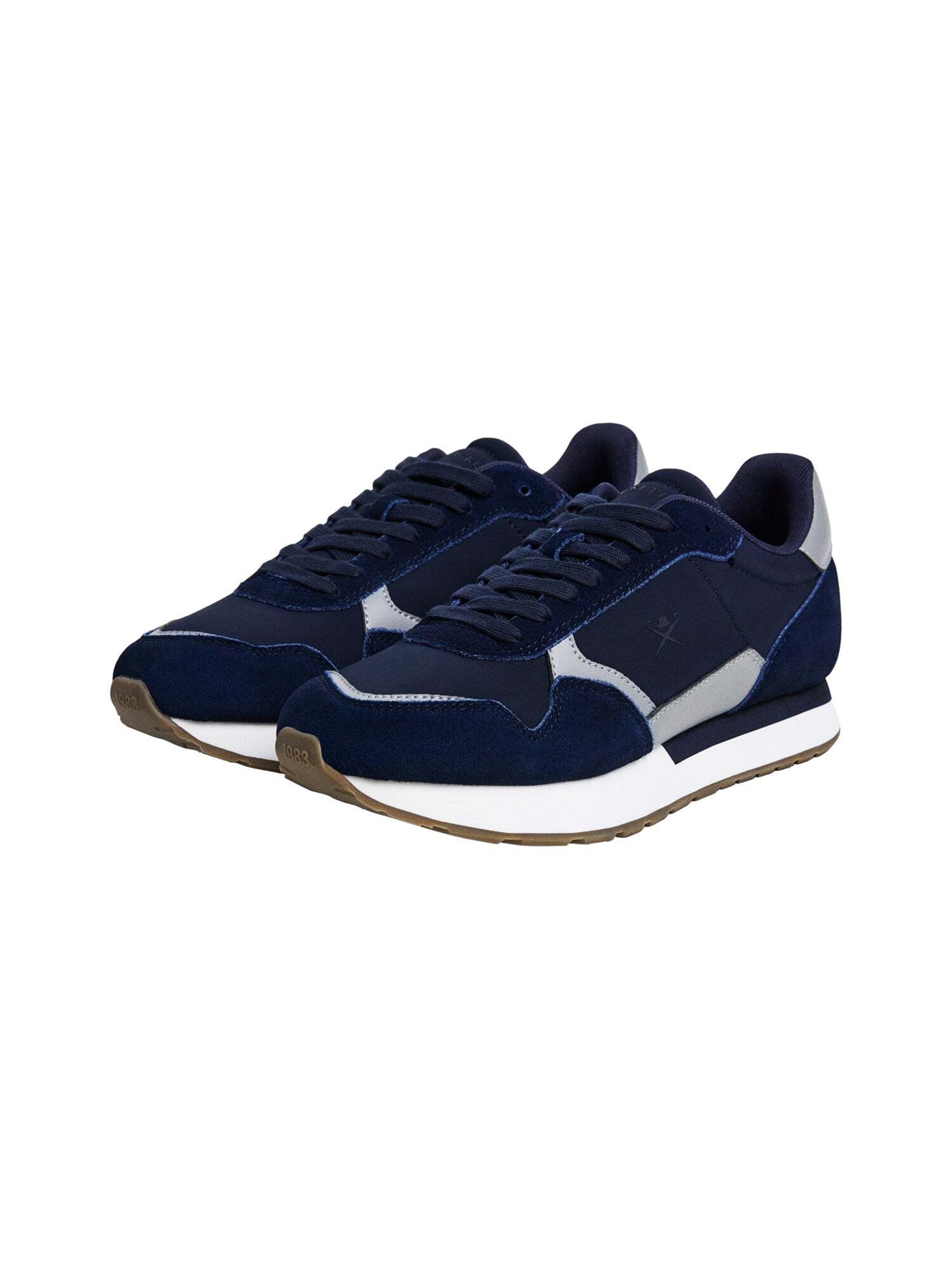 Scarpa stringata 'Vector Device' di Hackett London in blu